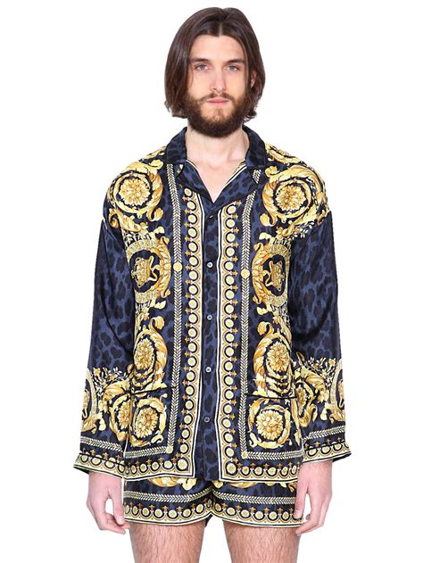 versace pjs|Versace his and hers robes.